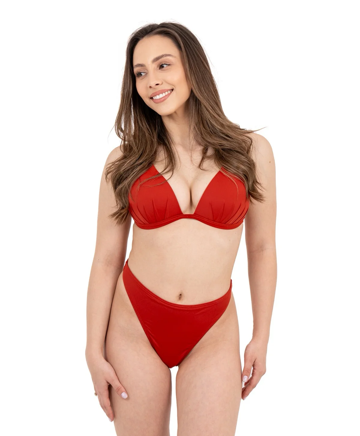 Bikini με Ενίσχυση Brazil Ψηλόμεσο Bikini με Ενίσχυση Brazil Ψηλόμεσο